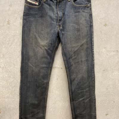 Diesel Mens  Size 36 Straight Leg Jeans Blue 