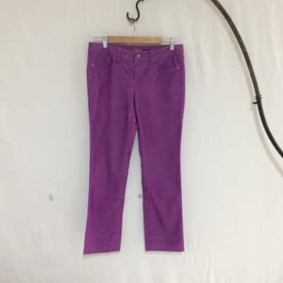 Loft Womens  Size 27 Straight Leg Jeans Purple 