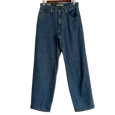 Levi Strauss & Co. ‘Baggy Dad’ Woman Size 24 Relaxed Fit Jeans Blue 