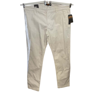 Johnny Bigg Mens  Size XXL/44 Chinos White 